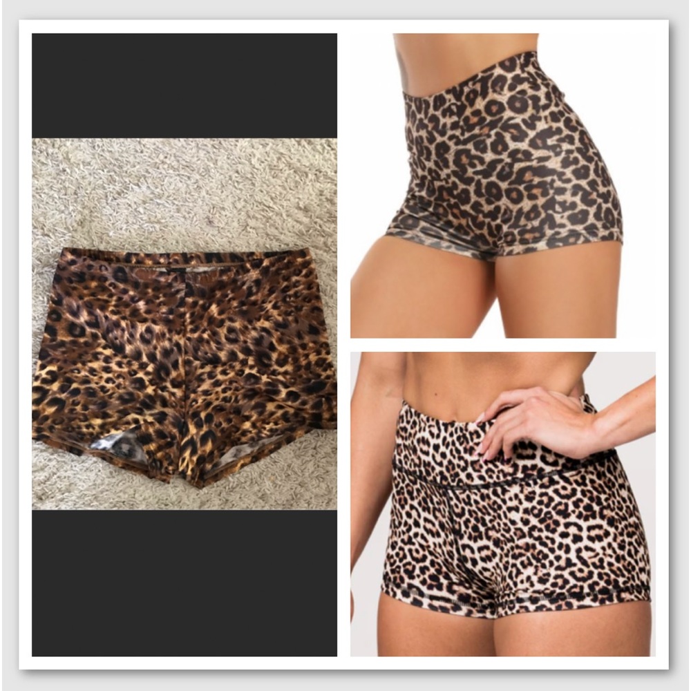 Vintage 90s Pierre Cardin Animal Print Bathing Swimsuit Bottoms Size M Medium